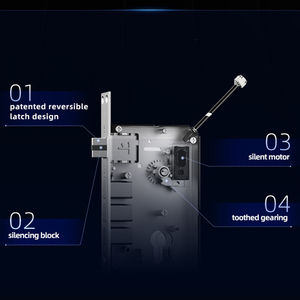 MINGMEN Hot Sell European Standard Level C Automatic Mortise 3D Face Recognition Digital Lock TUYA Bluetooth Smart Door Lock - Product Image 6