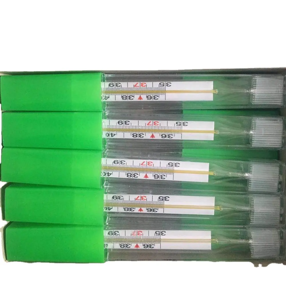 mercury free glass oral thermometer CE certification manufacturer