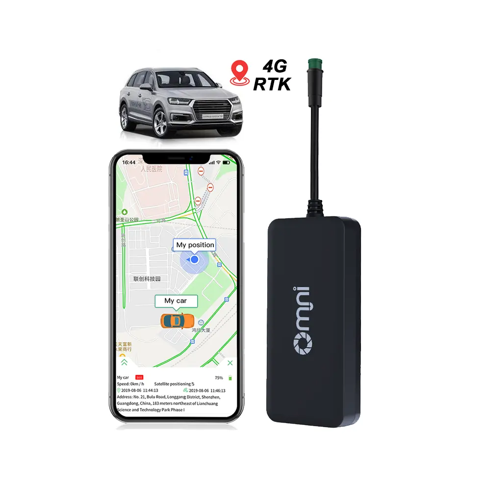 Kostenlose Plattform Fahrrad Sim Karte GSM GPRS Wireless Echtzeit Automotive Bus Truck Tracking-Gerät Auto Fahrzeug 4G RTK GPS Tracker