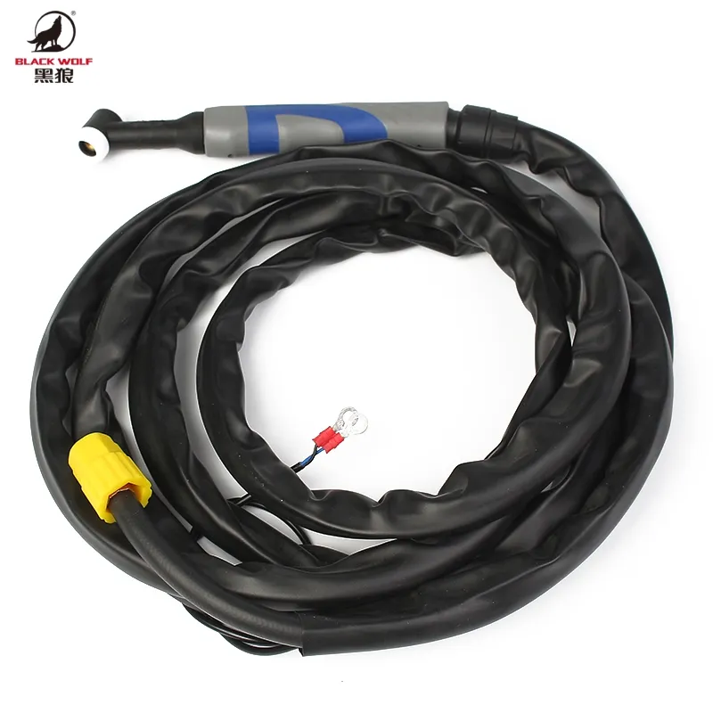 ARGON WELDING TORCH WP26 ONE CABLE AIR COOLED 4M