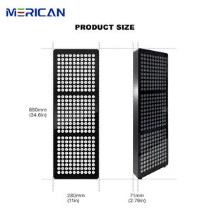 Draagbare Infrarood Rood Licht Therapie Paneel 660nm 850nm Voor Pijnverlichting Spa Salon & Thuisgebruik Lichaamsgezondheidszorg - Product Image 5