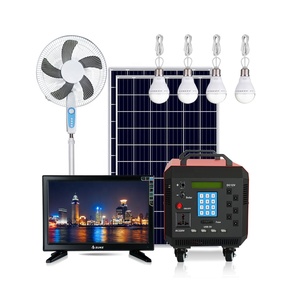 Solar Panel Complete <strong>Kit</strong> 550W PAYG Solar Light System with DC TV LED Bulbs Portable <strong>Power</strong> Generator for Street Home - Product Image 3