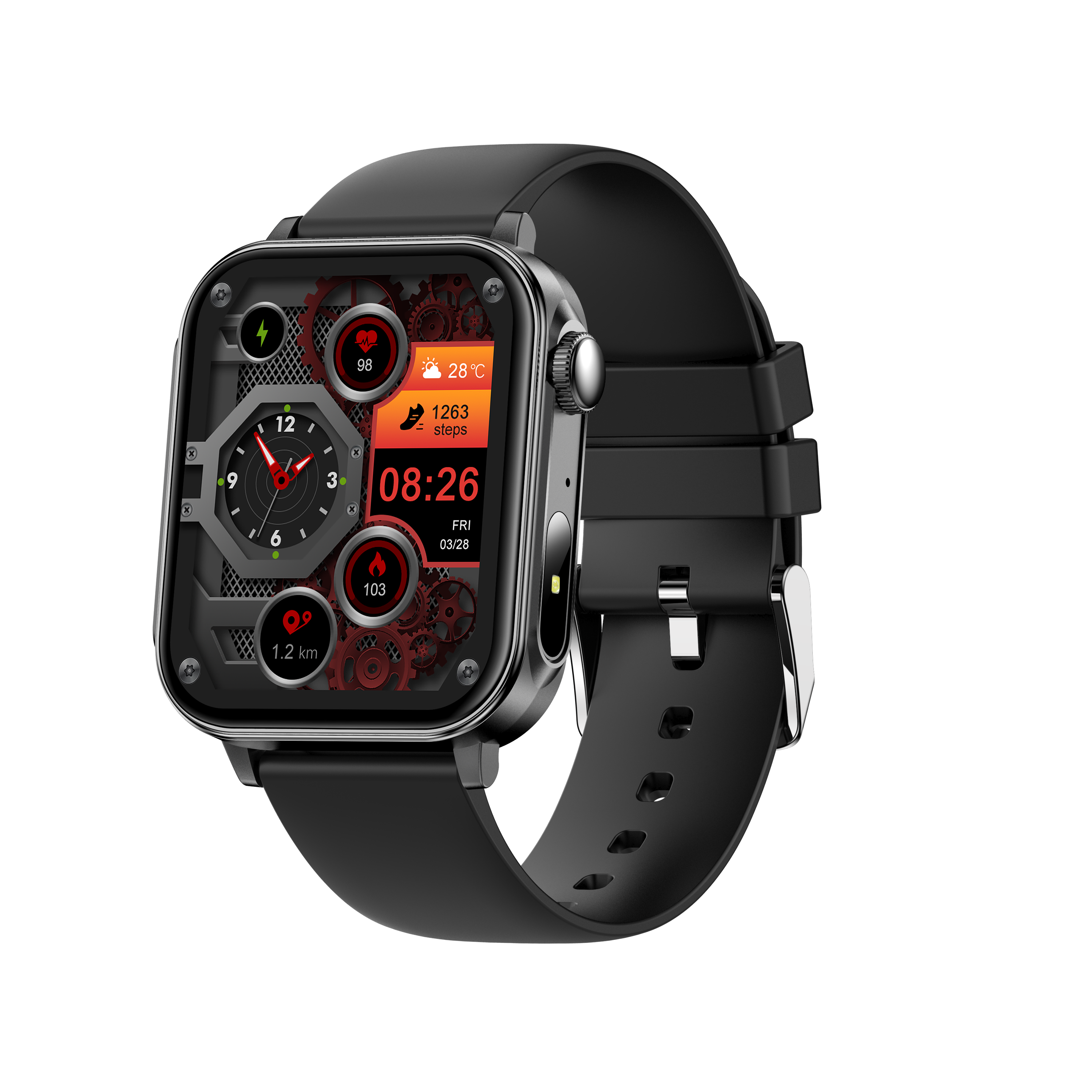 Silicone noir
