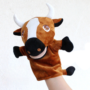 Özel yapılmış yumuşak peluş hayvan kukla sevimli ve eğitici doğum günü için - Product Image 4