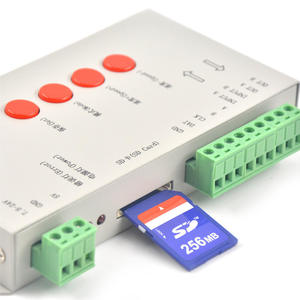 T-1000S ws2812b ws2811 UCS1903 2048IC 256MB SD-Karten programm Pixel LED-Controller-DC5-24V - Product Image 3