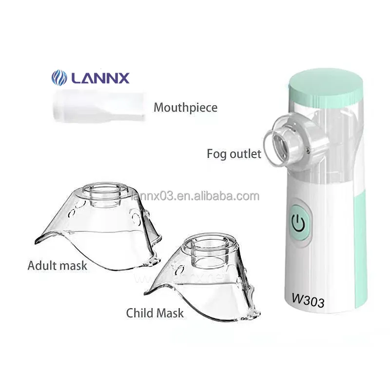 LANNX W303 homecare сетчатый небулайзер портативный Электрический Медицинский портативный сетчатый небулайзер портативный ингалятор