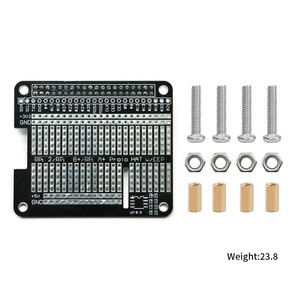 3B +/4B GPIO genişletme kartı ahududu Pi DIY lehimleme delik makinesi için SMD programcı ile deney aksesuarı