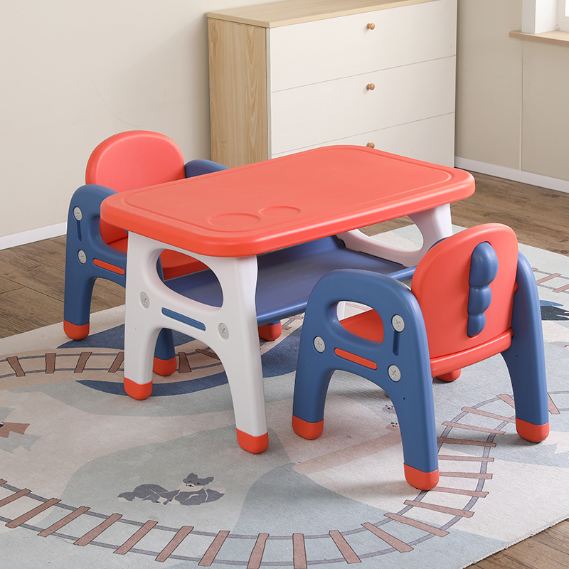 Red 1table+2chair