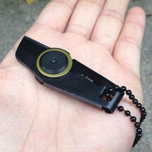 EDC anahtarlık kabul özel Logo küçük katlanır Mini Survival kutu kesici çakı - Product Image 3