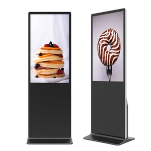 Kiosco de pantalla táctil OEM de 43 49 55 65 pulgadas, máquina de anuncios de publicidad Lcd de red Vertical ultrafina, señalización y pantallas digitales 4K - Product Image 5