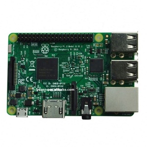 Ahududu Pi 3 Model B anne kurulu 1GB RAM entegre devre Quad Core Rpi 3B PCB Mini bilgisayar