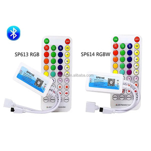 RGB LED Controller SP613E SP614E für RGB/RGBW LED-Streifen DC5V 12V 24V Bluetooth Musik IR38 Key Smart Led Fernbedienung
