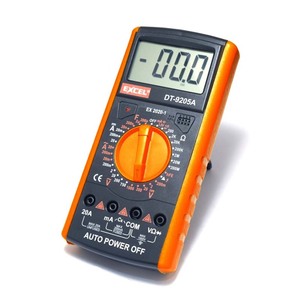 Wholesale <strong>EXCEL</strong> DT-9205A 1999 Counts LCD Display Digital Multimeter, Voltage Tester for Electrician/HVAC/Auto, Multitester Tool - Product Image 4