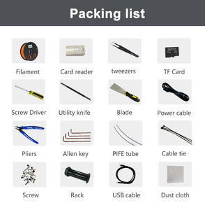 MakerPi P2 Настольный двухцветный 3D-принтер DIY Kit для настольного 3D-принтера