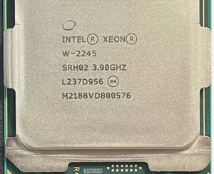 Inter Xeon W-2245 CPU işlemci için yeni orijinal 3.9GHz 8-Core 16.5MB 155W LGA-2066 SRH02 stokta - Product Image 5