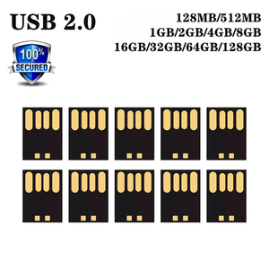 ชิปหน่วยความจำแบบสั้น2.0 USB/3.0สีดำ4GB 8GB 16GB 32GB 64GB 128GB แฟลชไดรฟ์ multicast 2.0 UDP กึ่งสำเร็จรูป - Product Image 3