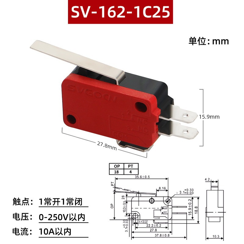 SV-162-1C25 Cobre