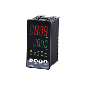 AiFUZZY875 LED horno industrial 80 segmentos programa de tiempo rampa curva fuzzy PID controlador de temperatura inteligente con Modbus RS485