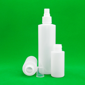 HDPE 60ml 100ml 250ml Empty Packaging square Plastic Bottles for Shampoo <strong>Juice</strong> Lotion With Spray Nozzle Pump - Product Image 4