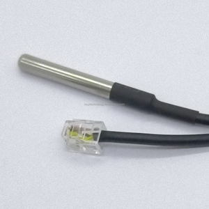 Fábrica 3 hilos Digital DS18b20 3M Sonda de sensor de temperatura con conector RJ11 RJ12 RJ45 - Product Image 3