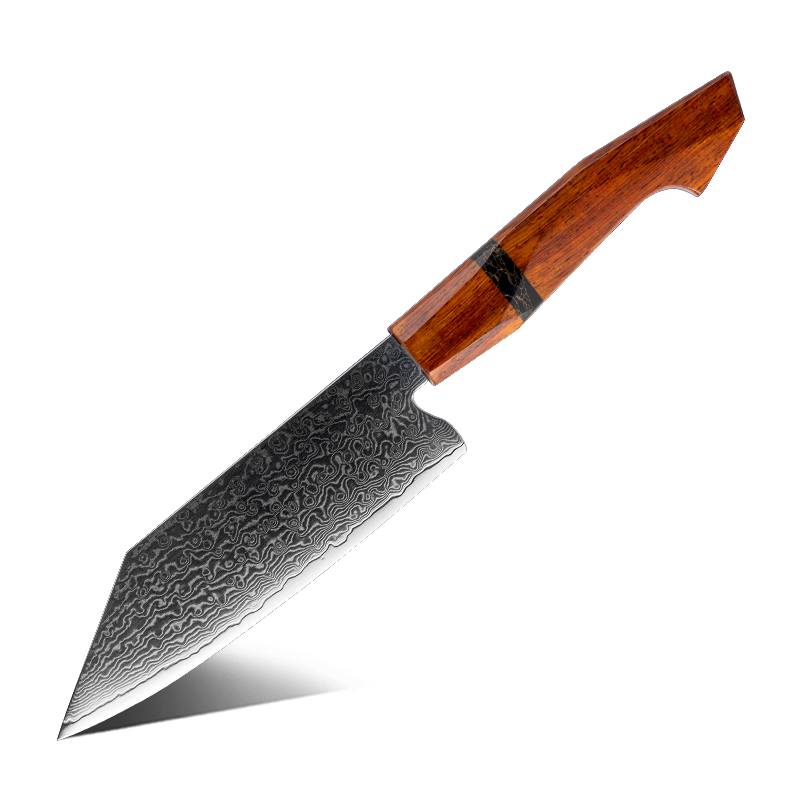 Cuchillo Kiritsuke rojo de 5.5"