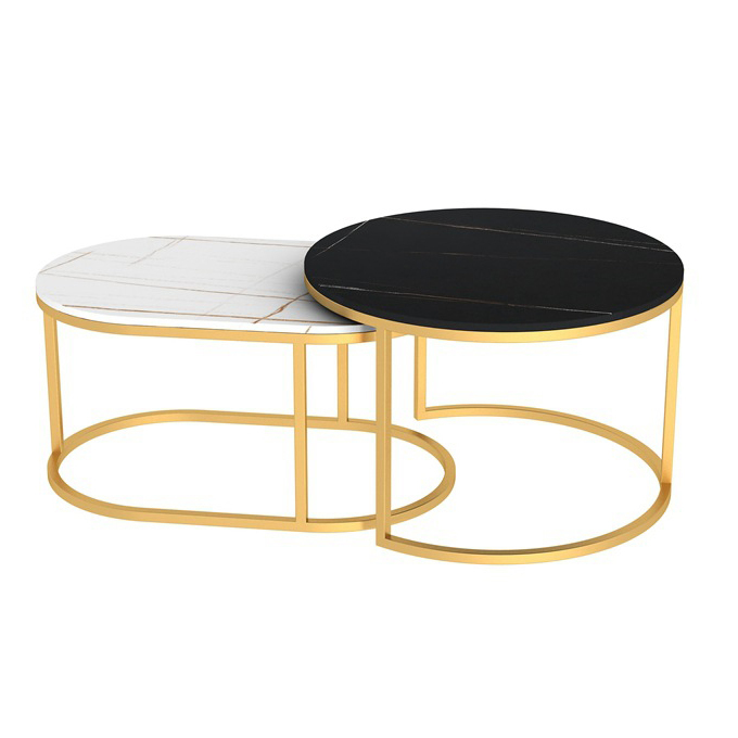 Set tavolino-80cm + 60cm