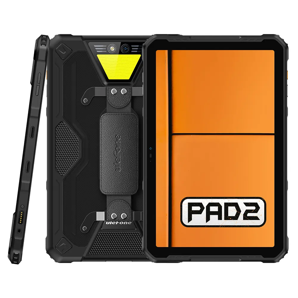 Ulefone Armor Pad 2 Rugged OEM 11 Inch 18600 mAh Integrated Sharp LED Light Industrial Tablet pcs IP68 4G/3G/2G Tablet PC