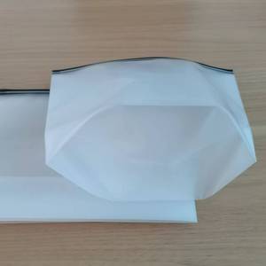 סיטונאי A5 A6 עמיד למים ברור PVC מעטפת קובץ תיבת מסמך שקית רוכסן שקיות עם נעילת מיקוד