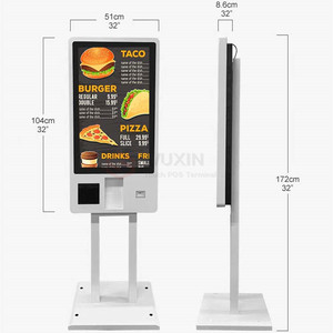 Quiosco de autoservicio personalizado de 22 pulgadas, pantalla táctil, restaurante Digital, terminal de pedido propio, quiosco de cola de Windows Borne De Commande - Product Image 2
