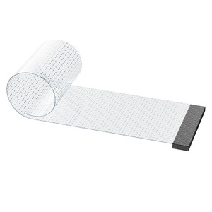 Cam yapıştırıcı dijital tabela ekranlar için kapalı esnek şeffaf LED ekran paneli kristal ekran - Product Image 4