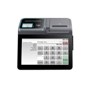Android Pos Terminal Card Reader 80Mm Printer Scanner All in One Pos <strong>Machine</strong> for Supermarket - Product Image 1
