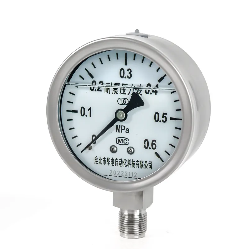 Medidores de pressão de ar de água a gás personalizados ou padrão para combustível e manômetro mpa usado na pressão do pneu ou hidrogênio