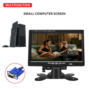 ポータブル7-11.6インチHD液晶モニターVGA BNC AV入力IPSパネルDCインターフェース内蔵スピーカーPC用CCTVカメラデスクトップ用 - Product Image 3