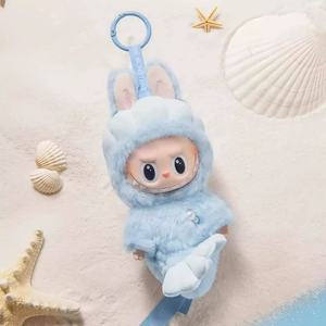 Hot <strong>Selling</strong> for POP MART Labubu Merlion Rubber Figurine Cute Key Chain Blind Box Comforter Limited Edition Karong <strong>Plush</strong> Toy - Product Image 2