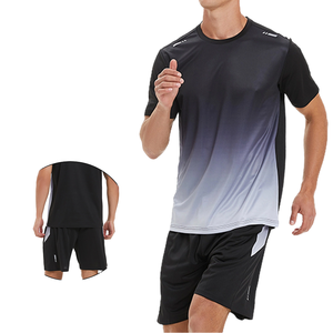 Thể Thao Thiết Lập Tập Thể Dục Phòng Tập Thể Dục Yoga Mặc Phù Hợp Với Tracksuit Nhanh Khô Chạy Thể Dục Quần Áo Thể Thao Áo Sơ Mi Thiết Lập Phòng Tập Thể Dục - Product Image 3