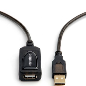 Cable de extensión activo USB 2,0, 1m, 15M, macho, hembra, conector chapado en oro, blindaje trenzado, impresora, uso de red informática, muestra gratis - Product Image 3