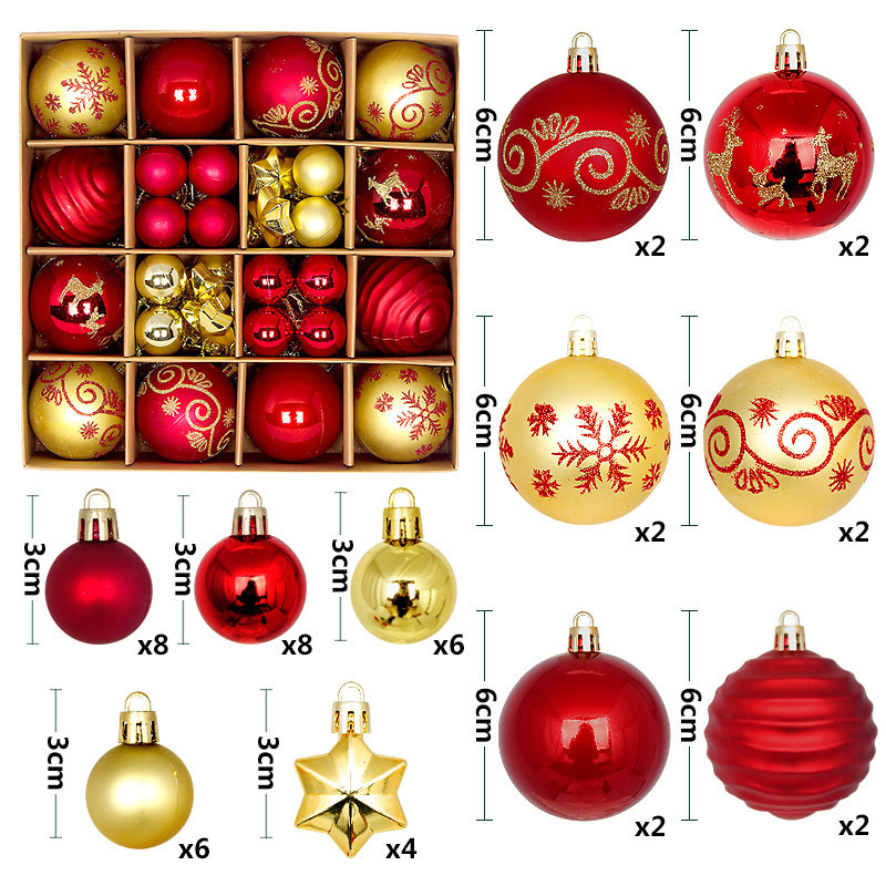 Gold and red