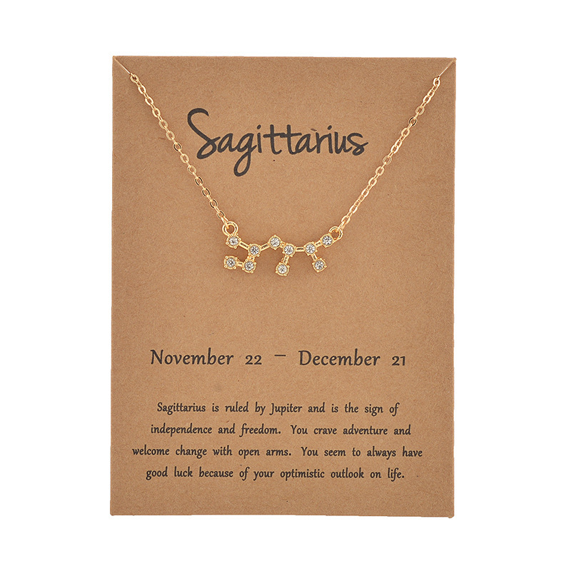 sagittarius with card