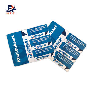 Tùy chỉnh in offset CR80 ba mini thẻ chìa khóa/Ba lên tiêu chuẩn nhựa Key tag Combo Thẻ PVC - Product Image 1