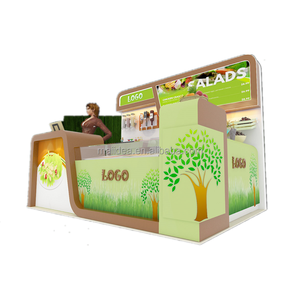 Trái cây tươi salad kiosk Mall Ice Cream & nước trái cây gian hàng hiển thị kiosk thiết kế ý tưởng cho bán - Product Image 3
