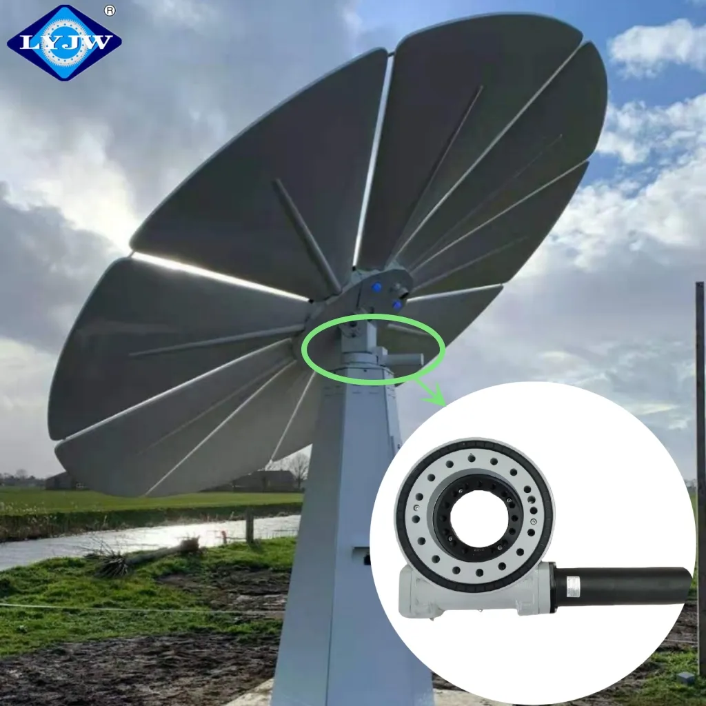 Luoyang JW SE3 SE7 Slewing Drive For Solar Panel Solar Tracking System