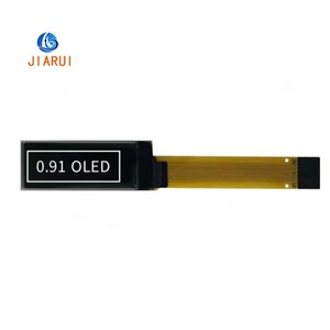 0.91 pollici rettangolare 28x32 bianco blu Oled Micro Display 14 pin I2c SSD1306 OLED schermo per Display LCD di piccole dimensioni - Product Image 3
