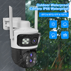 6MP Outdoor Network <strong>Camera</strong> 4G Wifi Solar Powered V380 Surveillance CCTV 4G SIM CARD Solar <strong>10</strong> <strong>X</strong> Digital Zoom Security Monitoring - Product Image 4