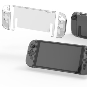 Laudtec Clear Case for Switch 2 (2025) Carrying Protective PC Case, Shockproof PC &amp; TPU Protective Grip <strong>Cover</strong> Anti-Scratch - Product Image 3