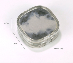 Factory Direct Cosmetic <strong>Compact</strong> <strong>Make</strong> up Powder Container Cosmetic Box - Product Image 5