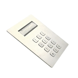 new arrive stainless steel I2C 3X4 layout metal <strong>keyboard</strong> with <strong>lcd</strong> display - Product Image 1