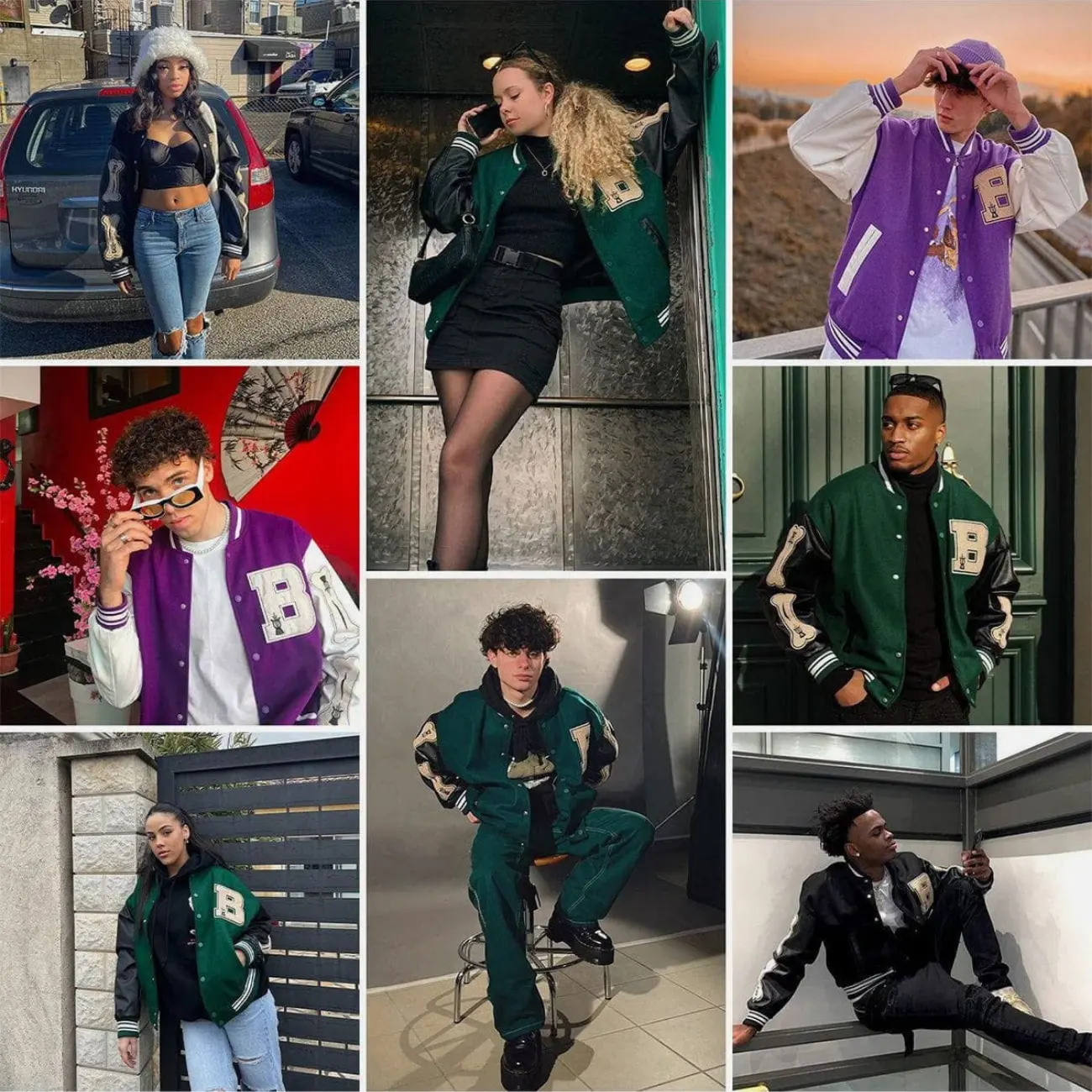 Vente en gros veste oversize High Street Baseball Letterman veste patchs personnalisés broderie Logo Letterman Varsity Bomber veste pour homme