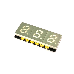 Kunden spezifische 0,52 Zoll 3-stellige mehrfarbige 7-Segment-LED-Anzeige für Haushalts geräte - Product Image 5