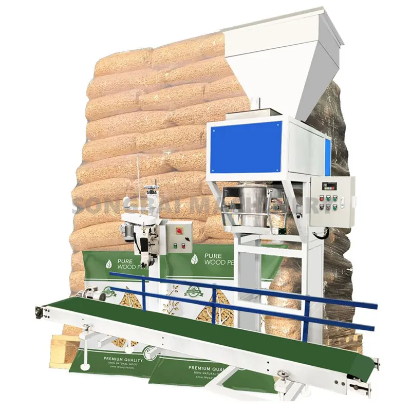 5KG-50KG Granule Packing Machine Rice Grain Bean Wheat Flour Powder Packaging Machine Automatic Bag Packing Machine