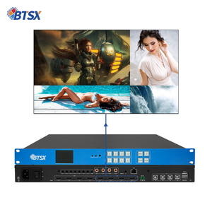Procesador de vídeo de 8 canales con 9 salidas HDMI Matrix B sin costuras de salida HDMI de 9 puertos (8 entradas, compatible con 4K60), 2, 2, 1, 2, 3